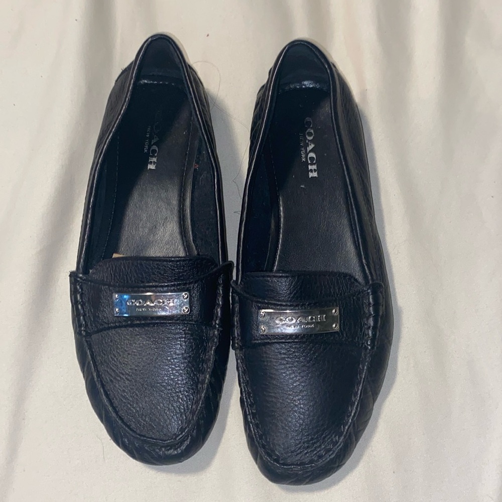 Coach Women's Frederica Leather Loafers sz 5B